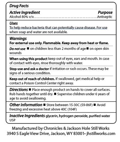 Back Label (Chronicles Sani Back Label)